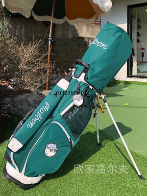 高爾夫球包韓國malbon高爾夫球包男士女士新款帆布防水標準支架包GOLF球桿包球袋