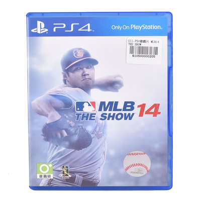 金卡價238 二手 PS4遊戲片 MLB14 THE SHOW 610500000205 01