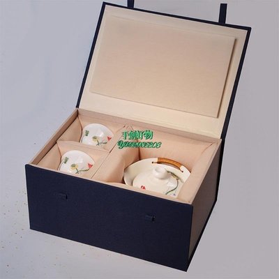 【熱賣下殺價】臺灣三希堂陶瓷新款禮盒浮雕荷花禪泡套組兩杯茶具組手抓壺組