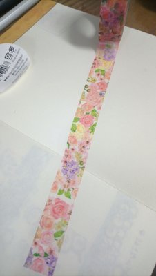 【R的雜貨舖】紙膠帶分裝 MANET  マスキングテープ Rose Pink 048
