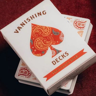 [fun magic] 白色The Dapper Deck Dapper撲克牌 vanishing decks