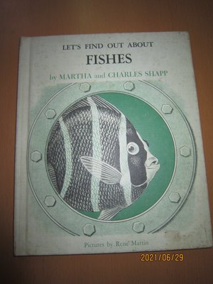 #換新收藏#[GROLIER 出版][LET'S FIND OUT ABOUT FISHES][1965年]~品項如圖~
