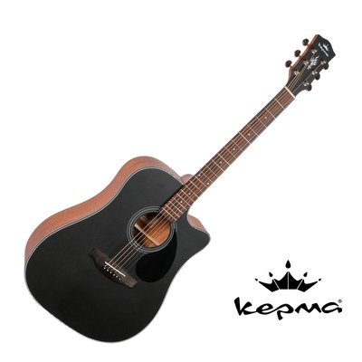 Kepma EDC-BKM 西堤卡雲杉 / 桃花心木 合板 41吋 民謠吉他 - 【他，在旅行】