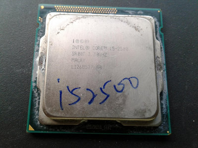 【 創憶電腦 】 intel i5-2500 3.3GHZ  6M 1155 處理器 直購價200元