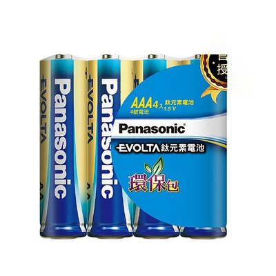 【國際牌Panasonic】EVOLTA超世代 鈦元素 鹼性電池4號40顆 收縮包盒裝(公司貨)