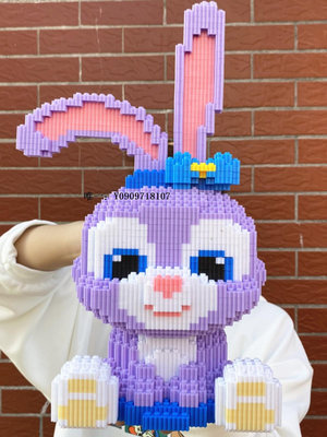 樂高玩具新疆星黛露兔子小顆粒拼裝積木琳娜貝爾兒童暑假男女孩子兒童玩具