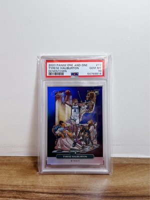 2020-21 Tyrese Haliburton One and one Downtown RC Psa10 哈利波特