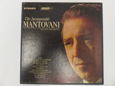 【柯南唱片】the incomparable mantovani(曼托瓦尼)/原版7吋盤式錄音帶＞＞TAPE