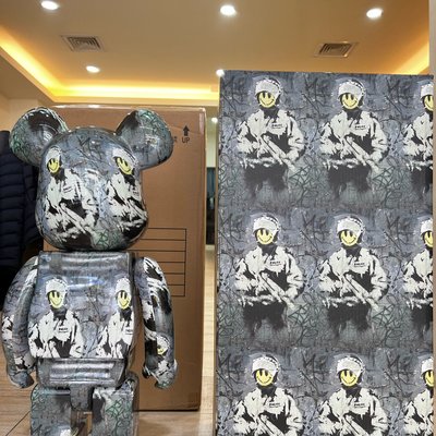 BE@RBRICK 班克RIOT COP 1000% 全新| Yahoo奇摩拍賣