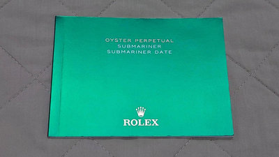 ROLEX 勞力士 Submariner Date 116610LN 116613LB 說明書 手冊 配件 2019英文版