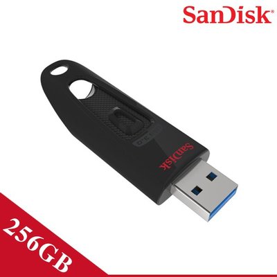 SANDISK 256GB Ultra CZ48 USB 3.0 隨身碟 保固公司貨 (SD-CZ48-256G)