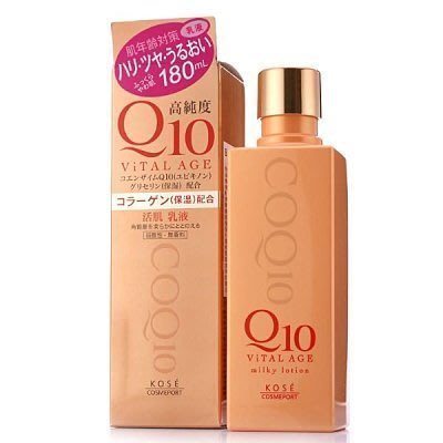 KOSE 高絲 Q10 緊緻活膚化妝水/乳液 180ml