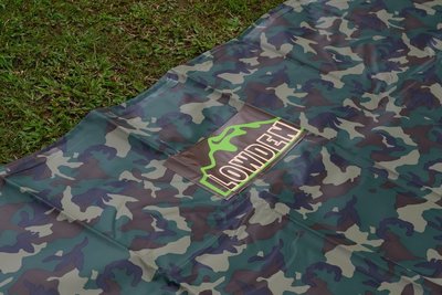 LOWDEN露營戶外用品 300*300-超耐磨夾層網布防潮地墊 -蘿崙登百貨商場