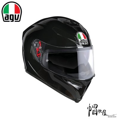 【帽牧屋】 義大利 AGV K5 S 亞洲版 全罩安全帽 內墨片 內襯全可拆 亮黑