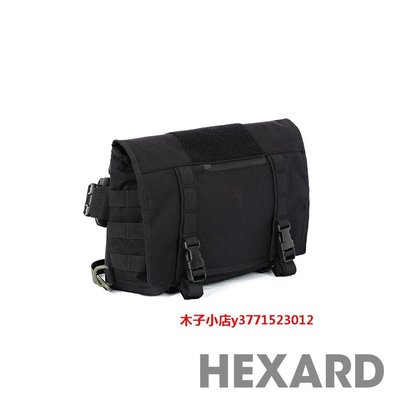 【熱賣精選】戰術HEXARD UTP-01S Lite 郵差包斜挎包機能Cordura黑色戰術molle包