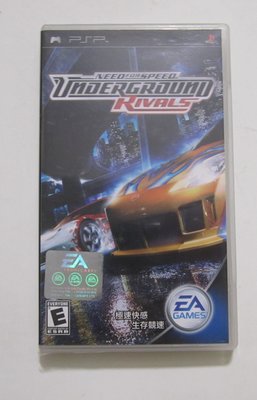 PSP 極速快感 生存競速 英文版 Need for Speed: Underground Rivals