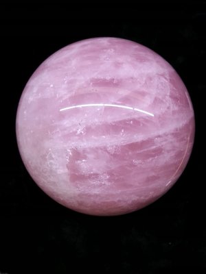 【小川堂】芙蓉粉水晶球 重量：2400g / 直徑：12.2cm