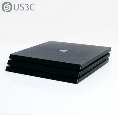 【US3C-青海店】台灣公司貨 Sony PS4 Pro CUH-7117B 1TB 極致黑 藍光光碟播放 支援WiFi 二手電玩主機