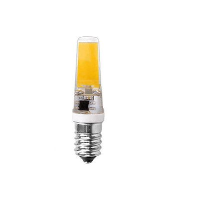快速出貨 E14 LED COB燈泡 220V高亮芯片 5W硅膠水晶燈玉米燈家用