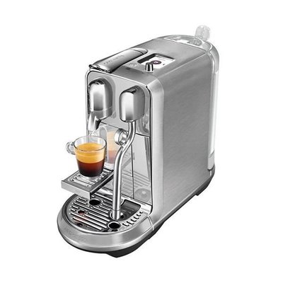 嗨購1-NESPRESSO J520家用高端全自動意式咖啡機蒸汽奶泡機