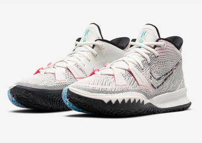 NIKE KYRIE 7 EP XDR 'Pale Ivory' 粉白 數學公式 CZ0143-100