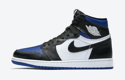 【YOYO】Air Jordan 1 OG White Royal 喬丹 小閃電 時尚百搭高幫籃球鞋555088-041公司級