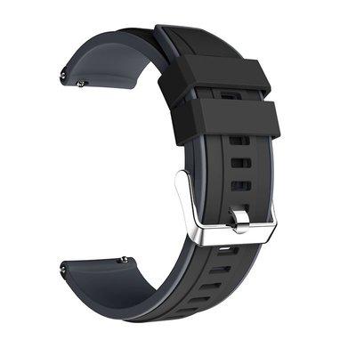 華為watch 2 pro手錶硅膠錶帶雙色運動防水錶帶