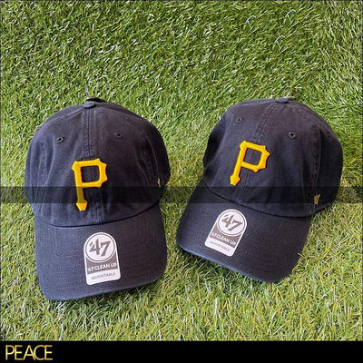 【PEACE】47Brand 47 MLB 匹茲堡 海盜隊 老帽 黑色