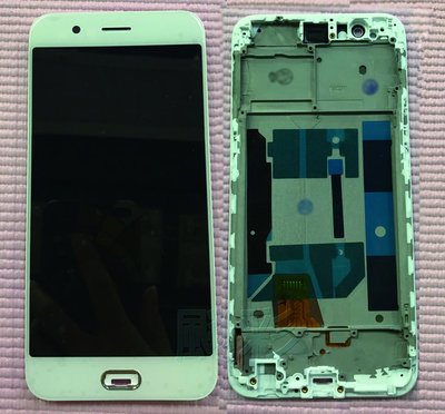【台北飈彩] 台製 帶框 oppo R11 歐珀 螢幕 屏幕 玻璃面板 摔破 不顯 觸控屏破裂 液晶總成 手機平板維修