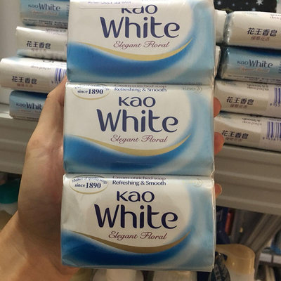 日本KAO花王香皂馬來西亞原裝香港進口清潔控油保濕130gx6塊