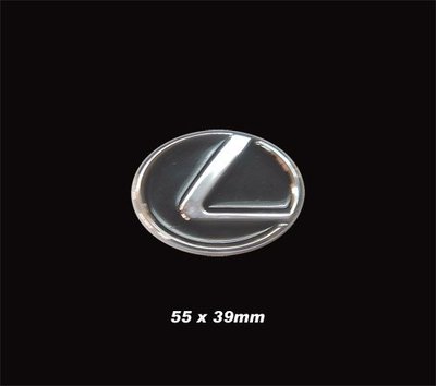 ※金螃蟹※ Lexus 凌志 L 標誌 logo 55*39mm