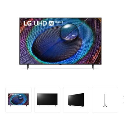 家電專家(上晟)LG UHD 4K AI語音物聯網電視 65吋65UR9050PSK另有 75UR9050PSK