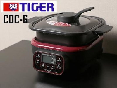 『東西賣客』【預購】日本新款TIGER虎牌【CQC-G070】五合一多功能調理鍋