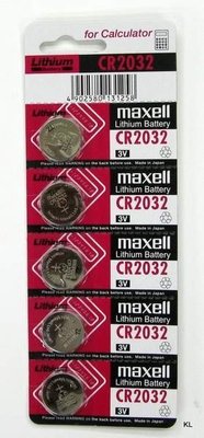 Maxell 鈕扣型電池 CR2032 鋰電池 3V 11顆 日本製
