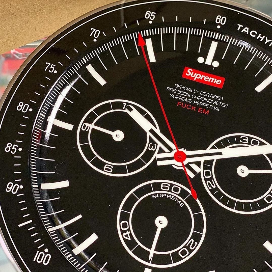 FDOF] Supreme Watch Plate 時鐘造型陶瓷錶盤| Yahoo奇摩拍賣