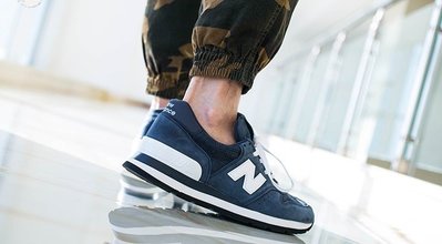 A - li 269 NEW BALANCE M995DNN 藍白配色美製30周年經典麂皮復古跑鞋