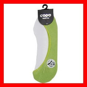 COPO 超低隱形襪/【COPO 系列】素色超低止滑隱形襪(1雙)↘下殺價~台灣製(綠色)