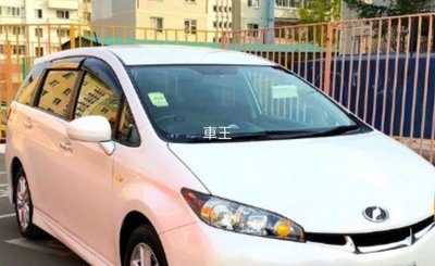 【車王汽車精品百貨】Toyota Wish 加厚 晴雨窗 半透明
