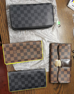*4個錢包一起賣* 正品 LV 路易威登 Louis Vuitton Monogram Leather Epi Multicolour  皮夾 / 手拿包/錢包