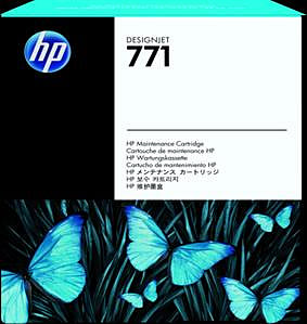惠普HP Z6200/Z6800/Z6810繪圖儀維護墨盒/維護盒CH644A（771號）