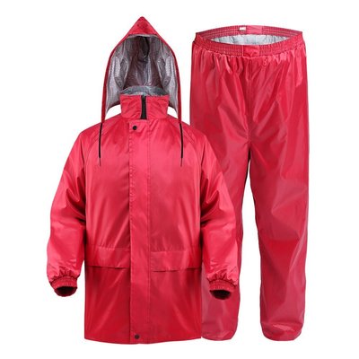 熱銷 成人男雨衣雨褲套裝夏季新品輕薄款摩托車防水垂新釣魚可用雨衣防雨