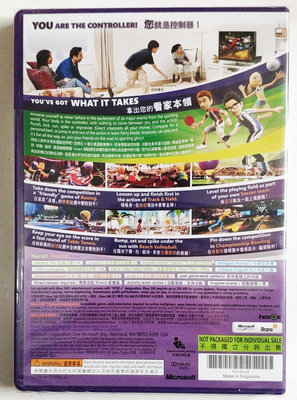 XBOX360正版體感游戲 Kinect Sports ONE 運動大會1 中文英文全區