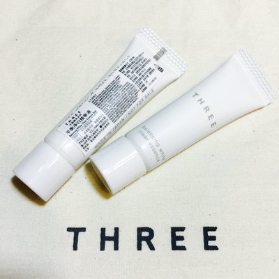 【Q寶媽】THREE 平衡淨白精華液 3ml 全新專櫃貨 中文標籤