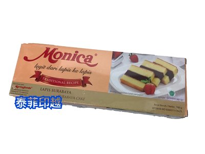 {泰菲印越} 印尼 monica 草莓風味蛋糕 草莓蛋糕 330克
