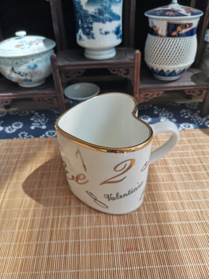 日本回流歐瓷馬克杯很適合咖啡拉花器型特殊少見