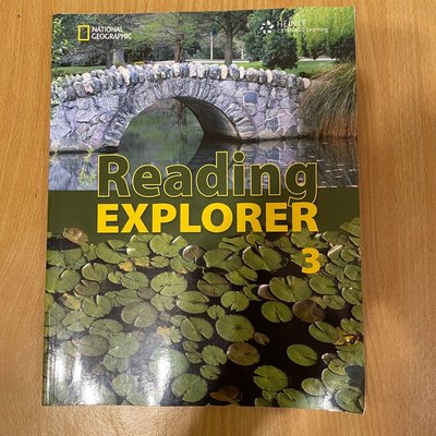 【馬克的二手書】National Geographic－Reading Explorer 3 (國家地理雜誌英文讀本)