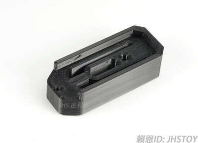 JHS（（金和勝 ））複刻TTI KWA M4 PTS GBB電動槍 擴展彈匣彈匣底板 黑色 3D列印 016