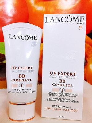 LANCOME 蘭蔻 超輕盈UV BB霜 (#01 明亮色) SPF50+ PA++++ 全新百貨公司專櫃正貨盒裝