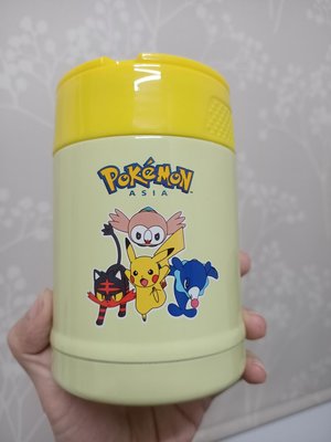 全新，現貨，Pokémon 寶可夢 304不鏽鋼真空燜燒罐 350ml