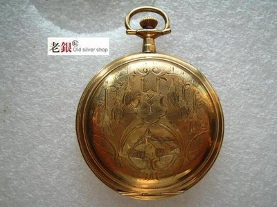 【老銀行】1891年WALTHAM 華爾頓 懷錶